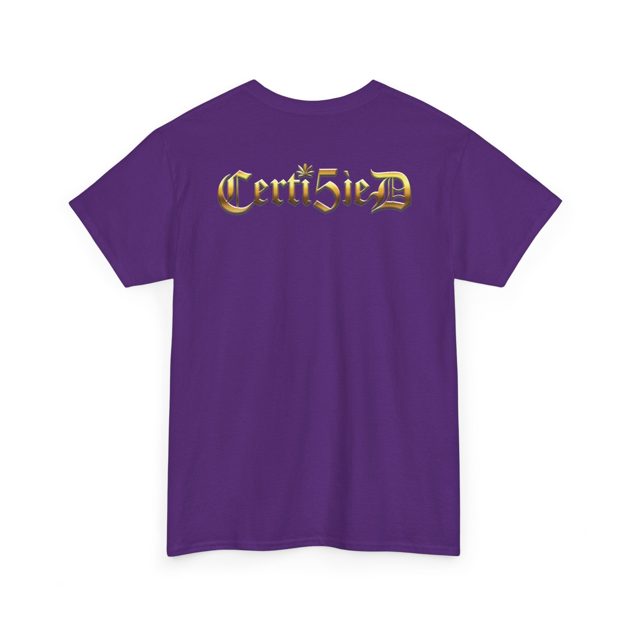 Certi5ied Black & Gold Classic Tee