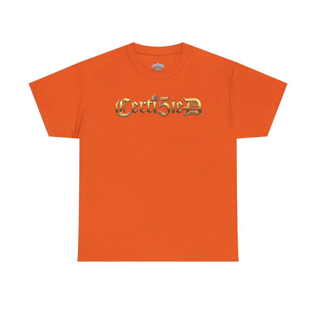 Certi5ied Black & Gold Classic Tee