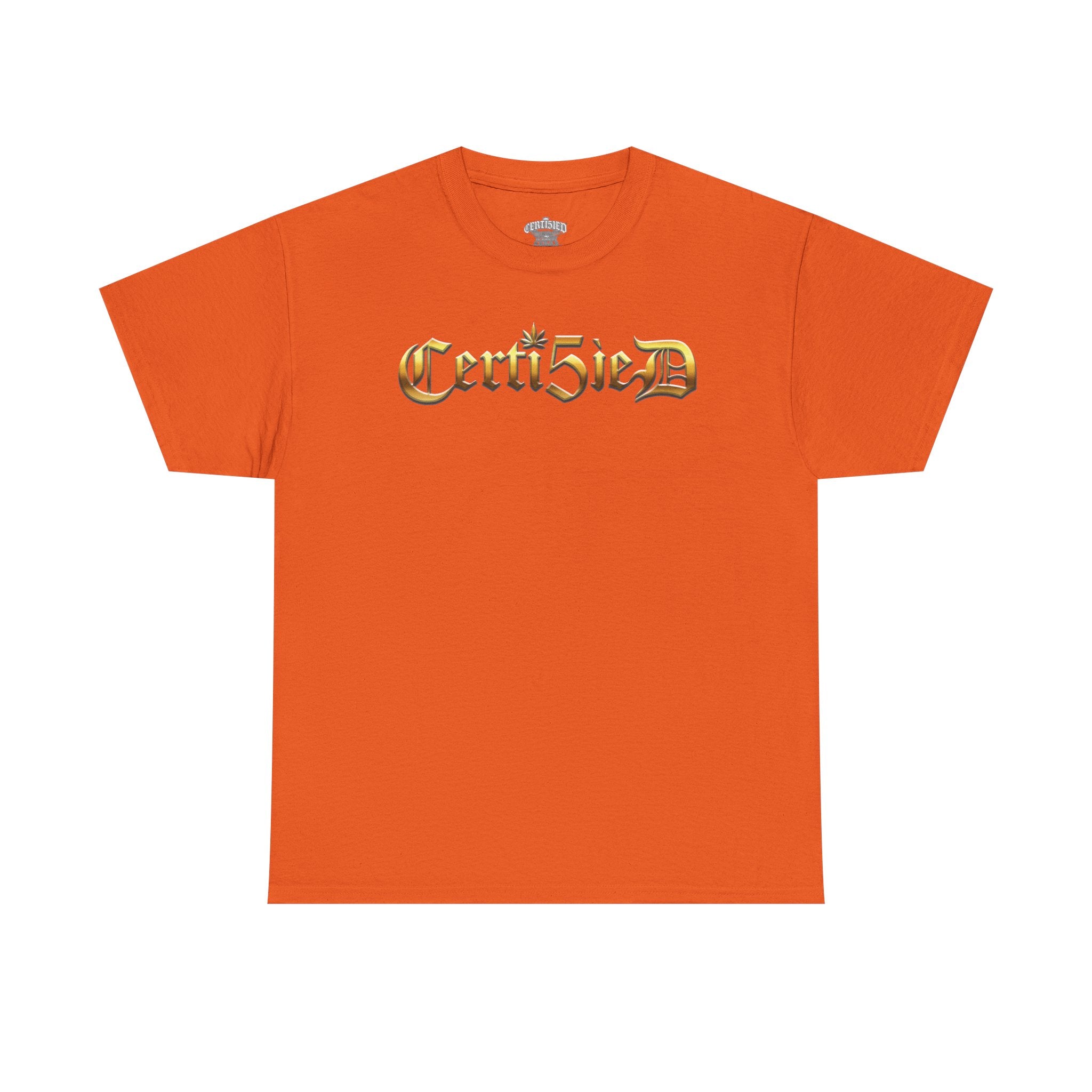 Certi5ied Black & Gold Classic Tee