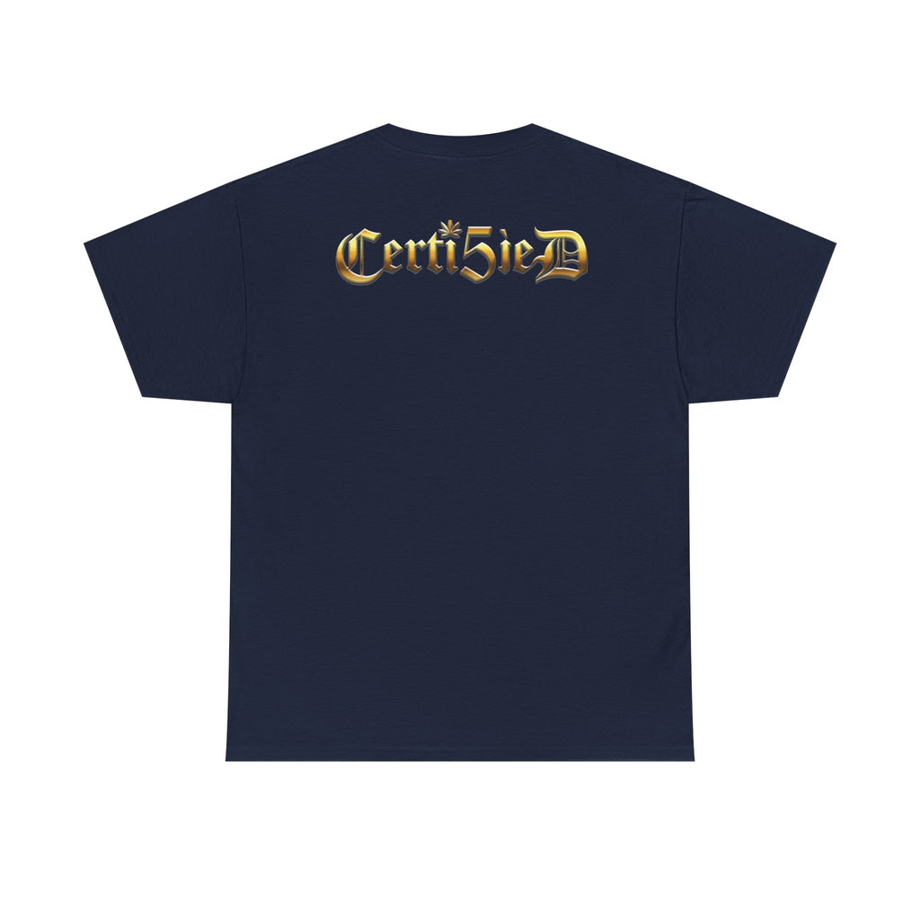 Certi5ied Black & Gold Classic Tee