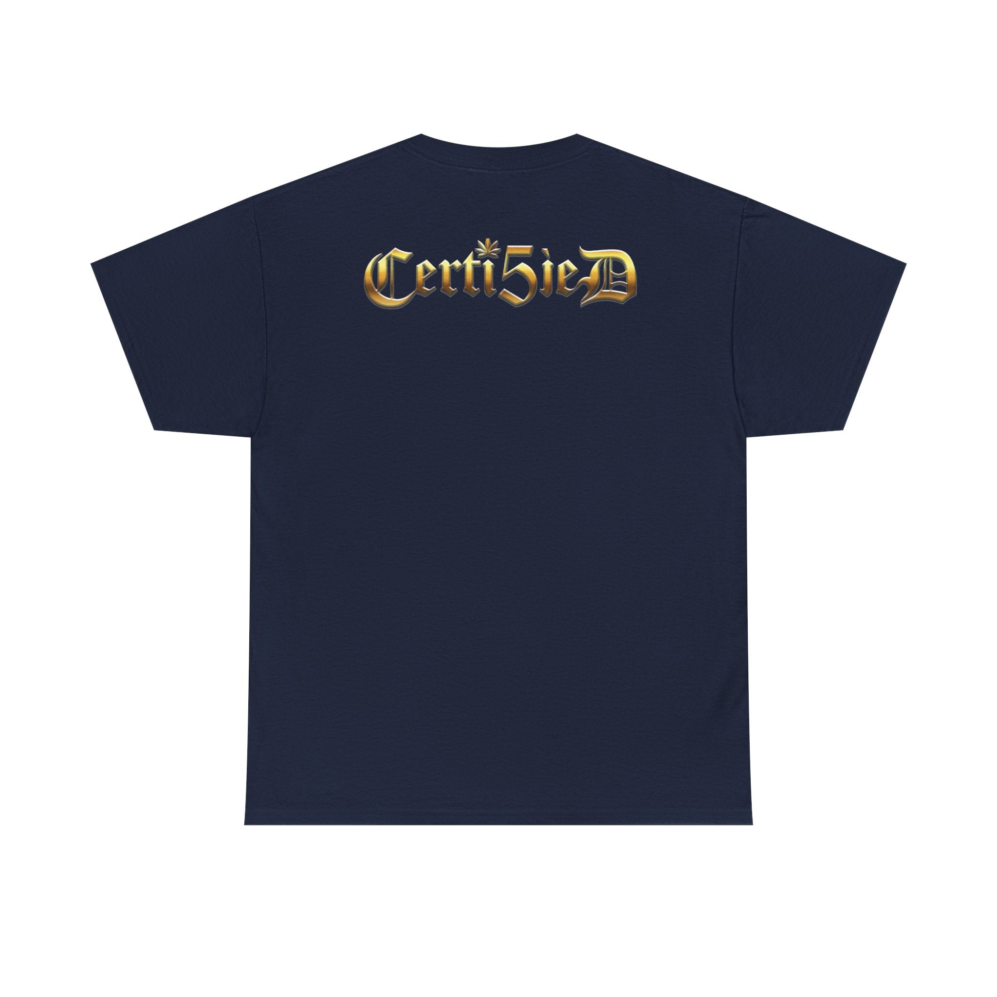 Certi5ied Black & Gold Classic Tee