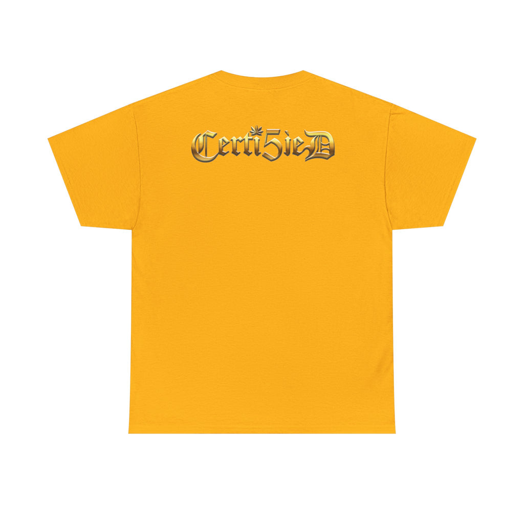 Certi5ied Black & Gold Classic Tee