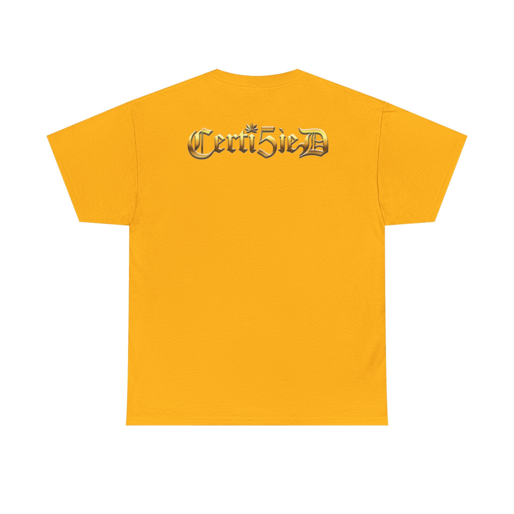 Certi5ied Black & Gold Classic Tee