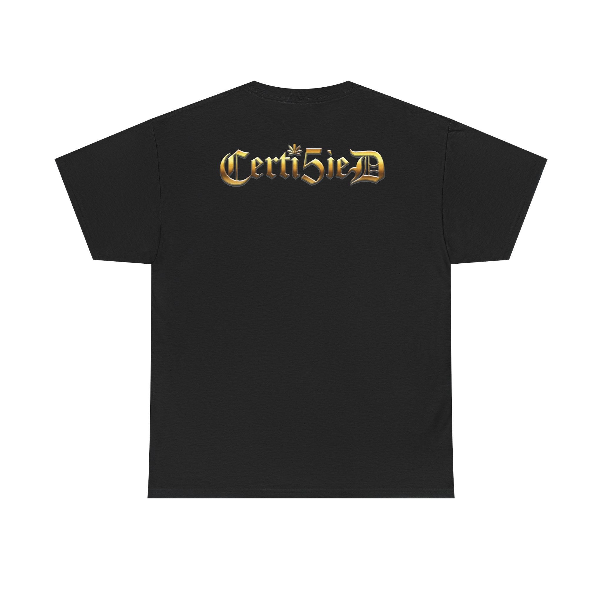 Certi5ied Black & Gold Classic Tee