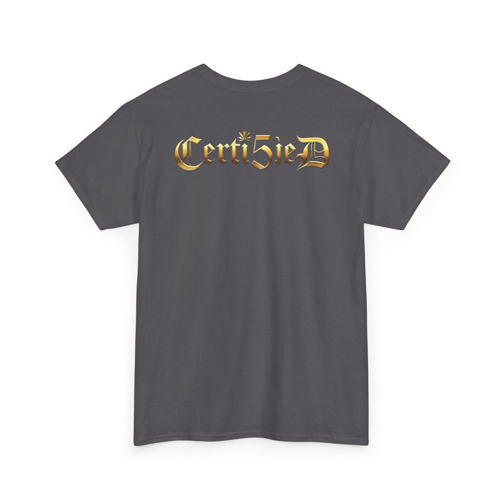 Certi5ied Black & Gold Classic Tee