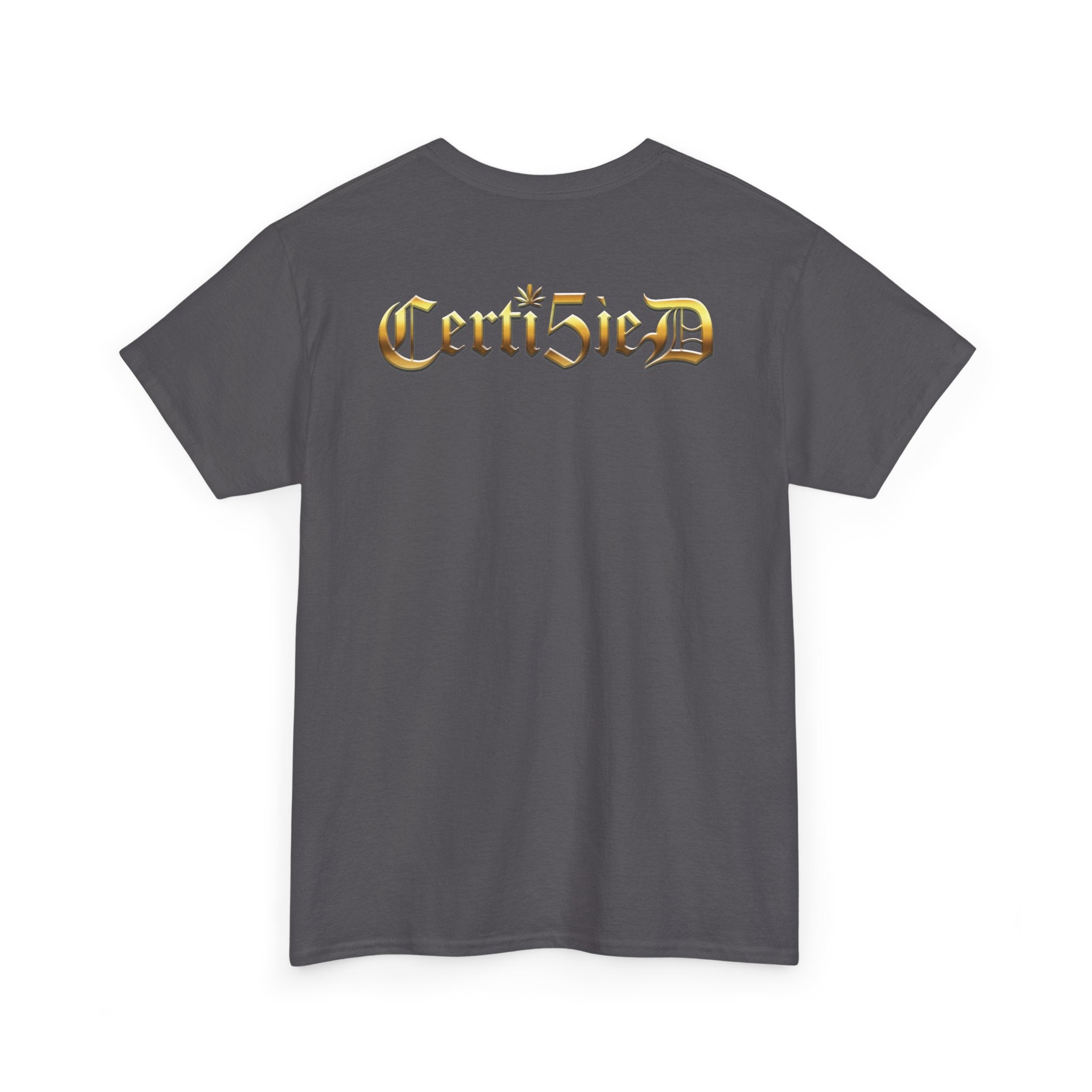 Certi5ied Black & Gold Classic Tee