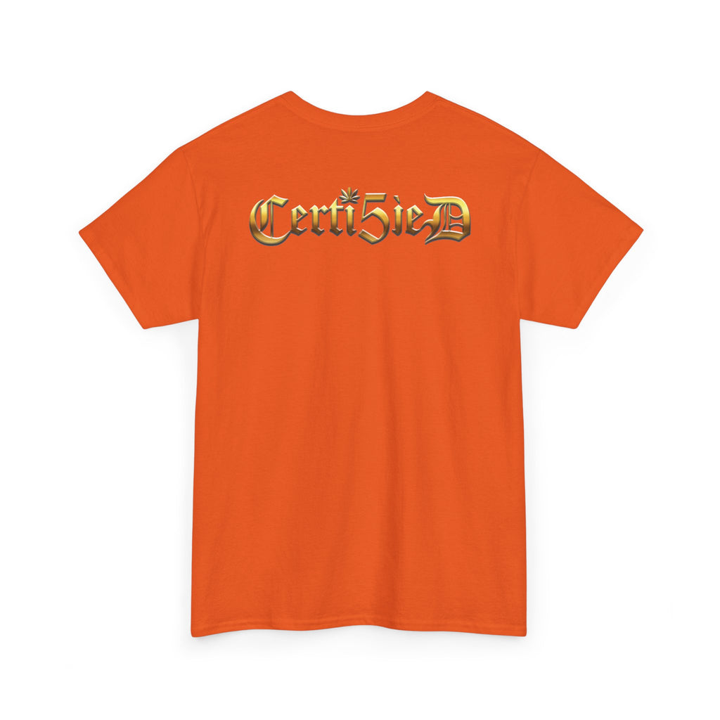 Certi5ied Black & Gold Classic Tee