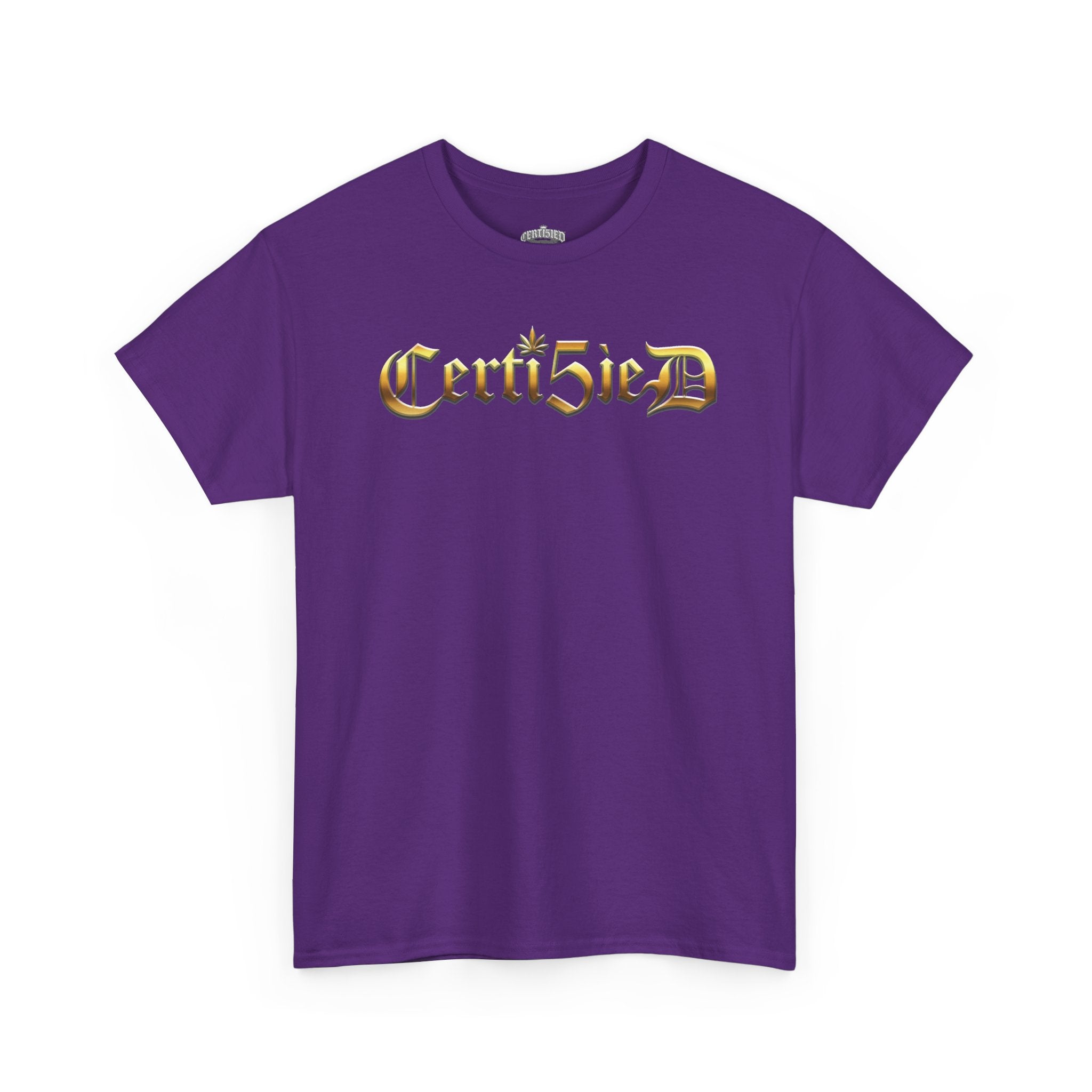 Certi5ied Black & Gold Classic Tee