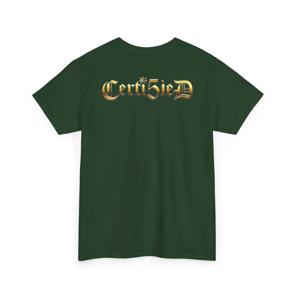 Certi5ied Black & Gold Classic Tee