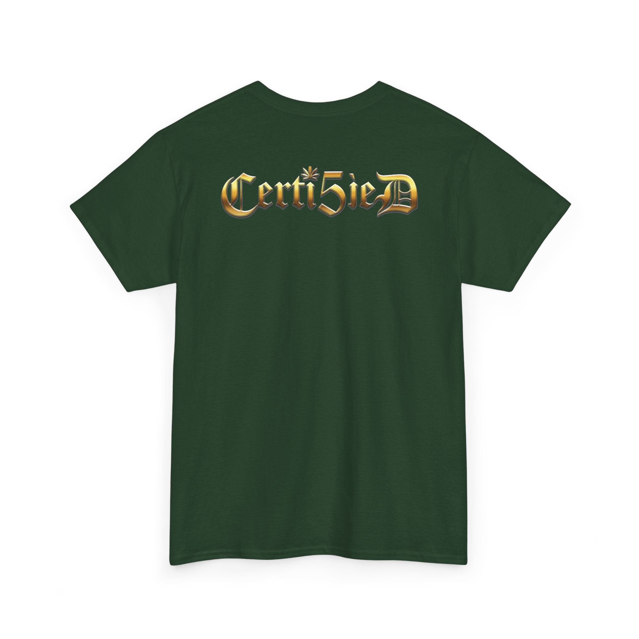Certi5ied Black & Gold Classic Tee