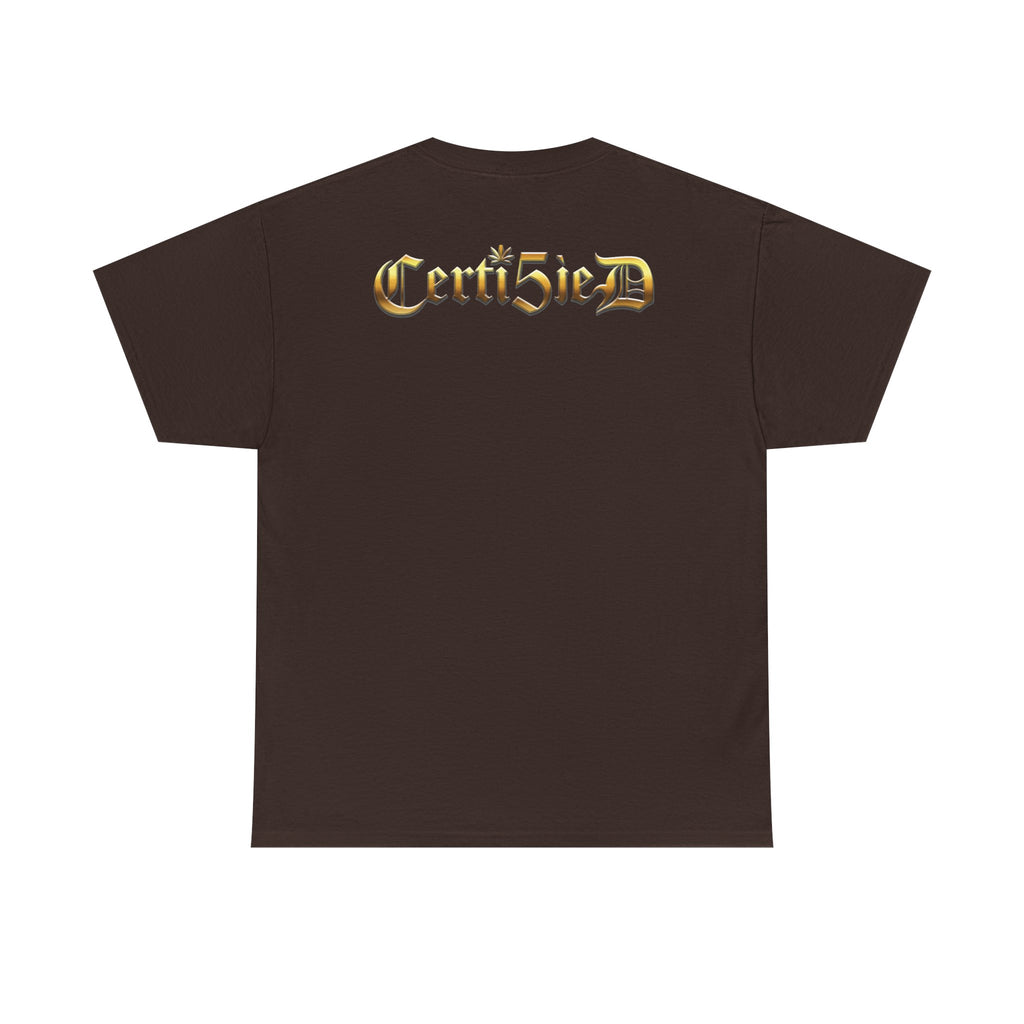 Certi5ied Black & Gold Classic Tee