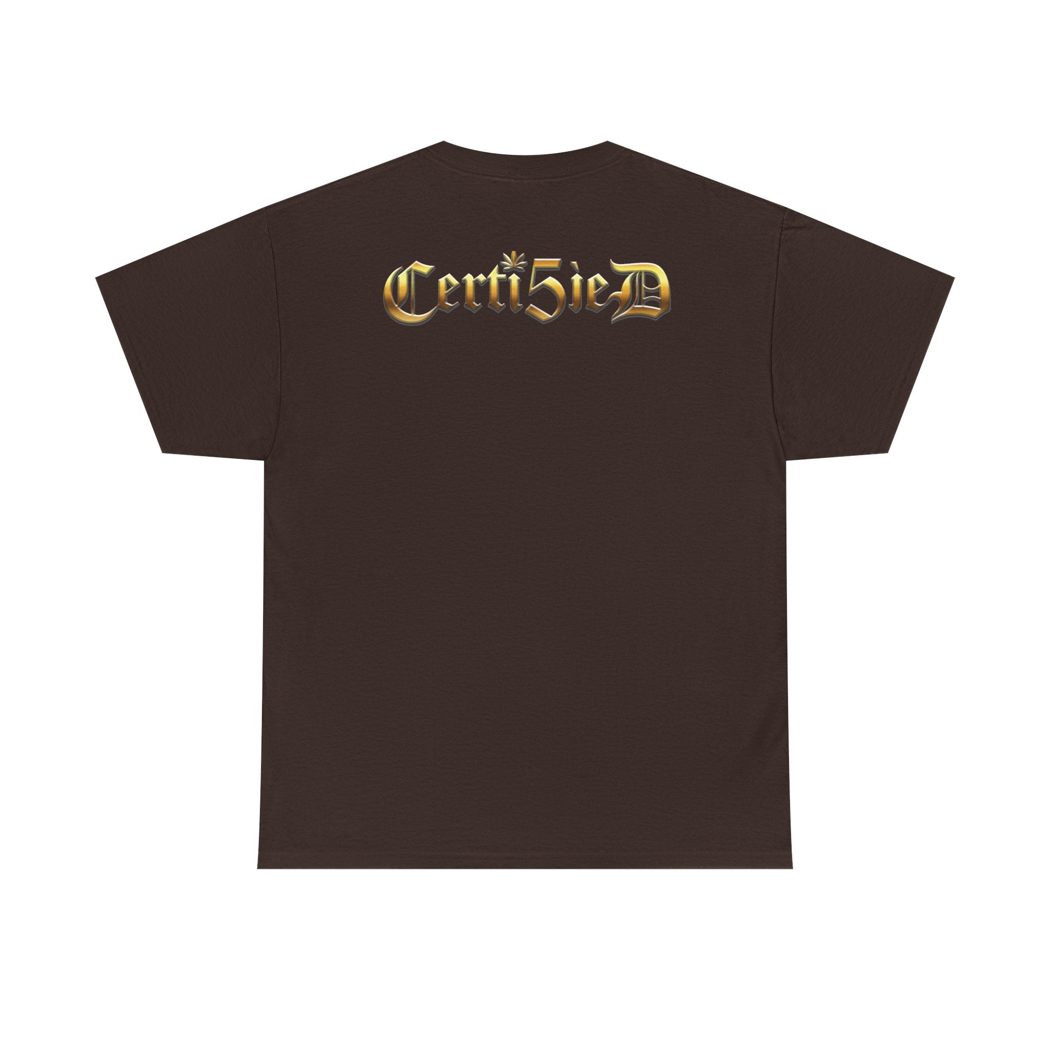Certi5ied Black & Gold Classic Tee