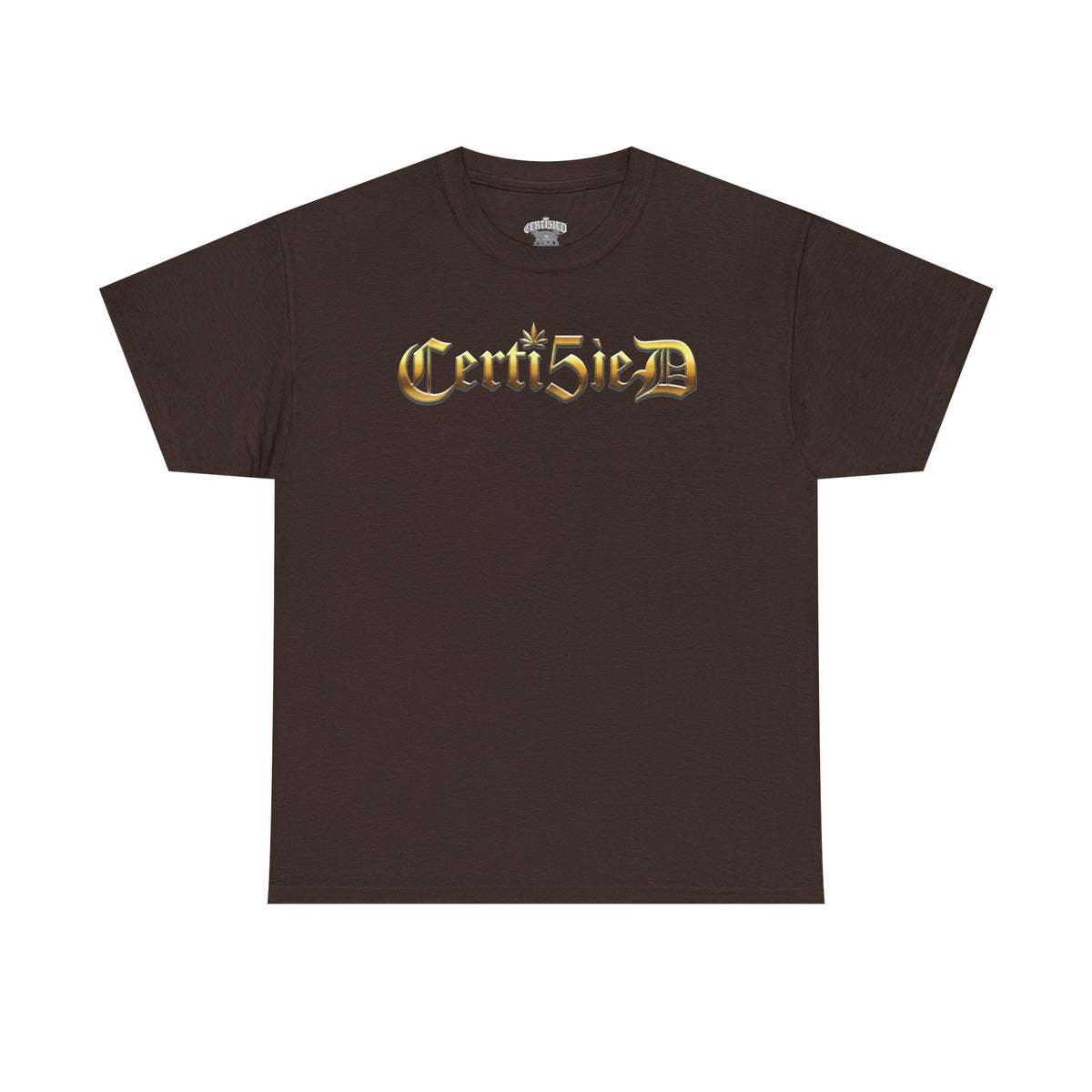 Certi5ied Black & Gold Classic Tee