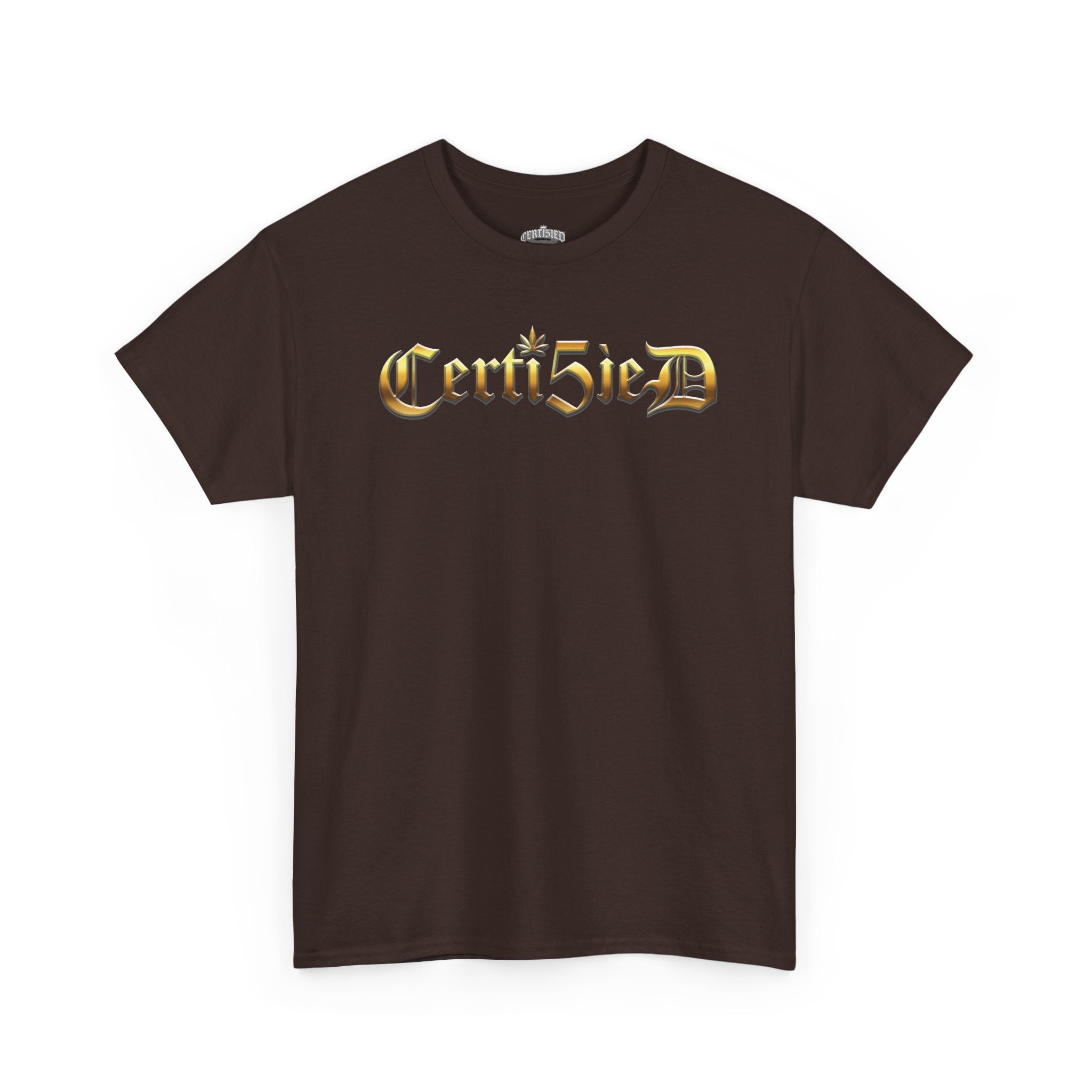 Certi5ied Black & Gold Classic Tee
