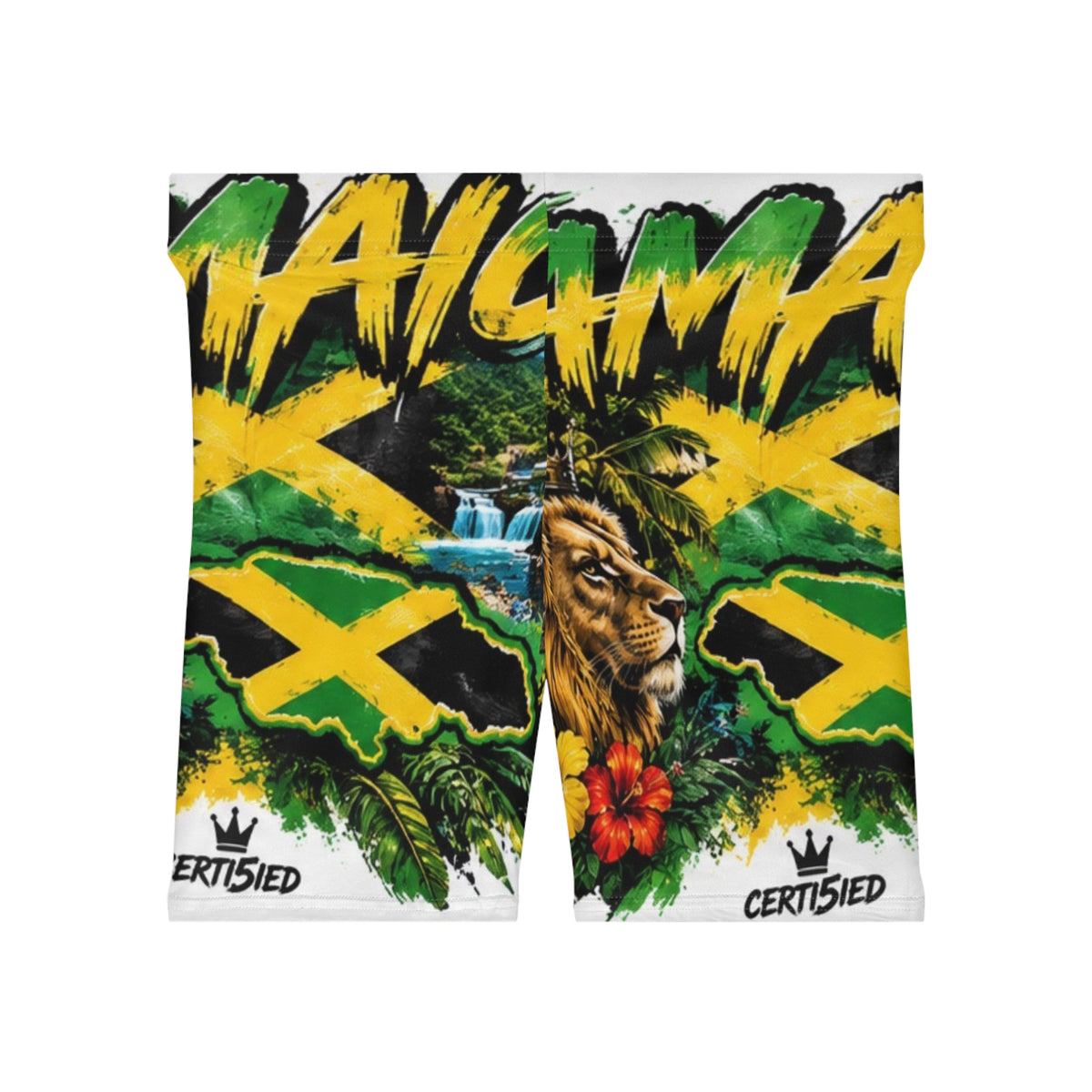 CERTI5IED Women's Biker Shorts – Jamaica