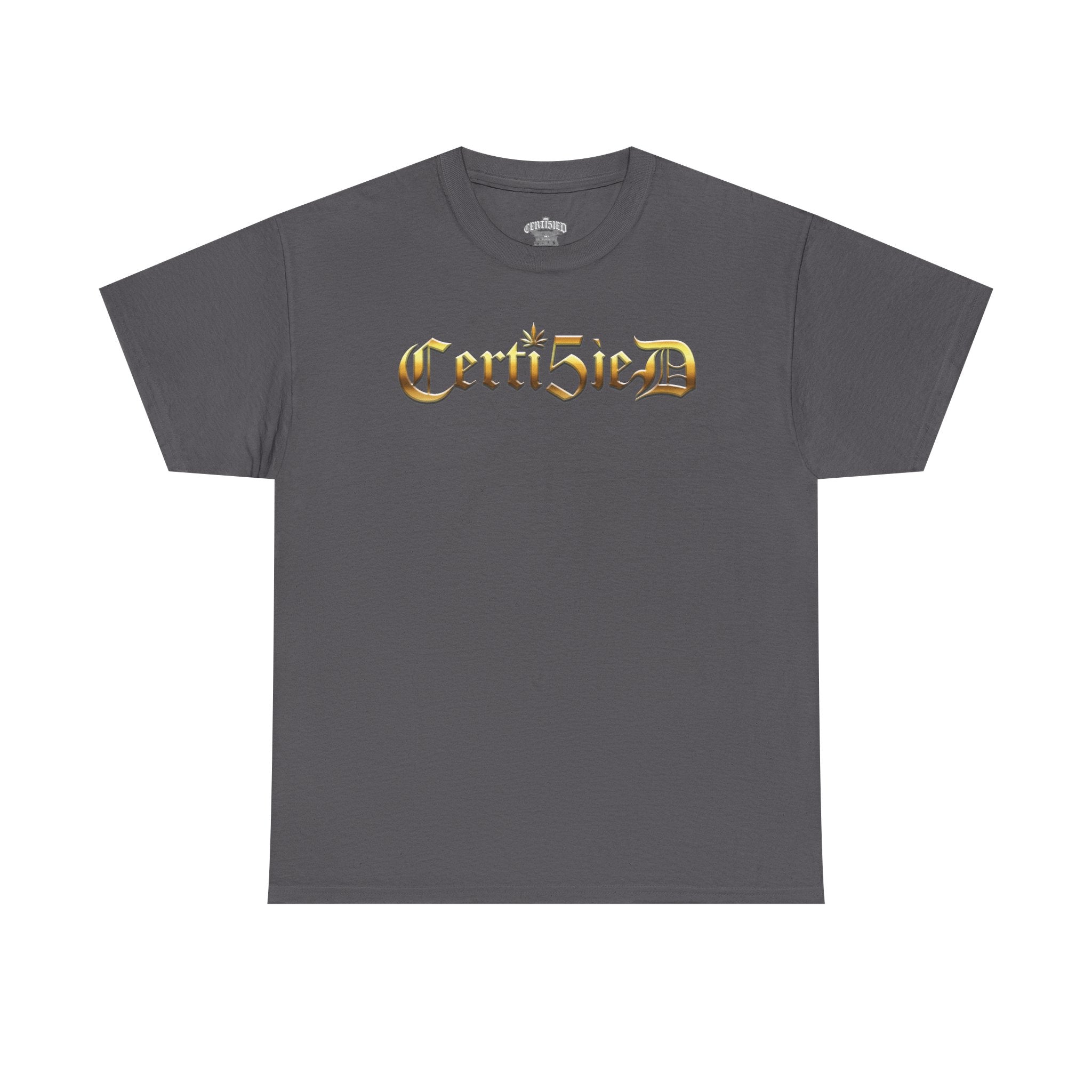 Certi5ied Black & Gold Classic Tee