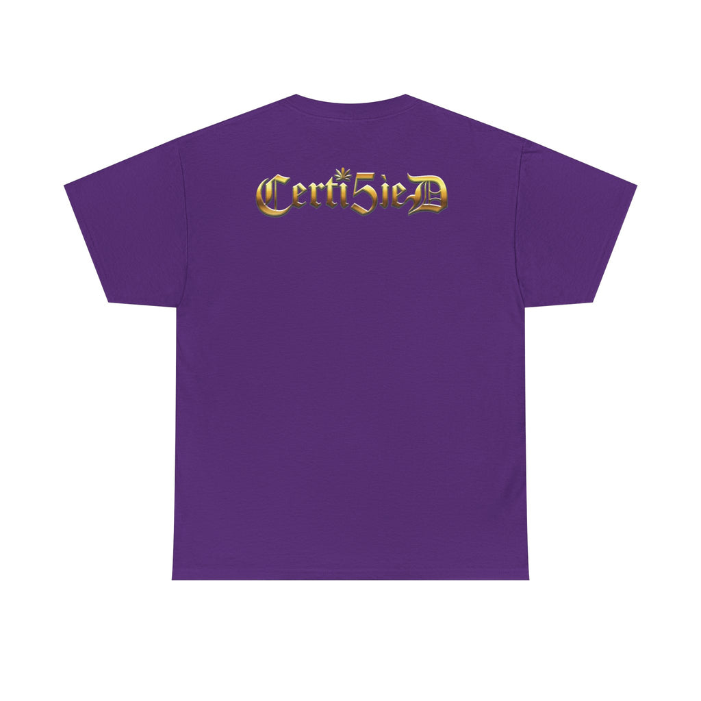 Certi5ied Black & Gold Classic Tee