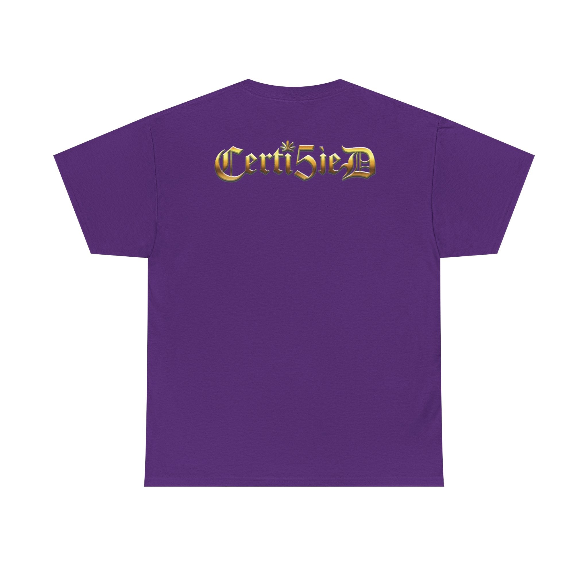 Certi5ied Black & Gold Classic Tee