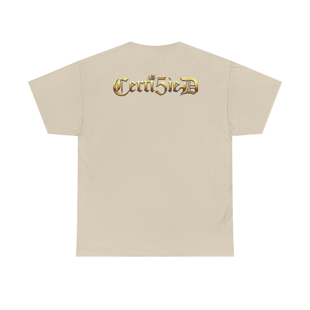 Certi5ied Black & Gold Classic Tee