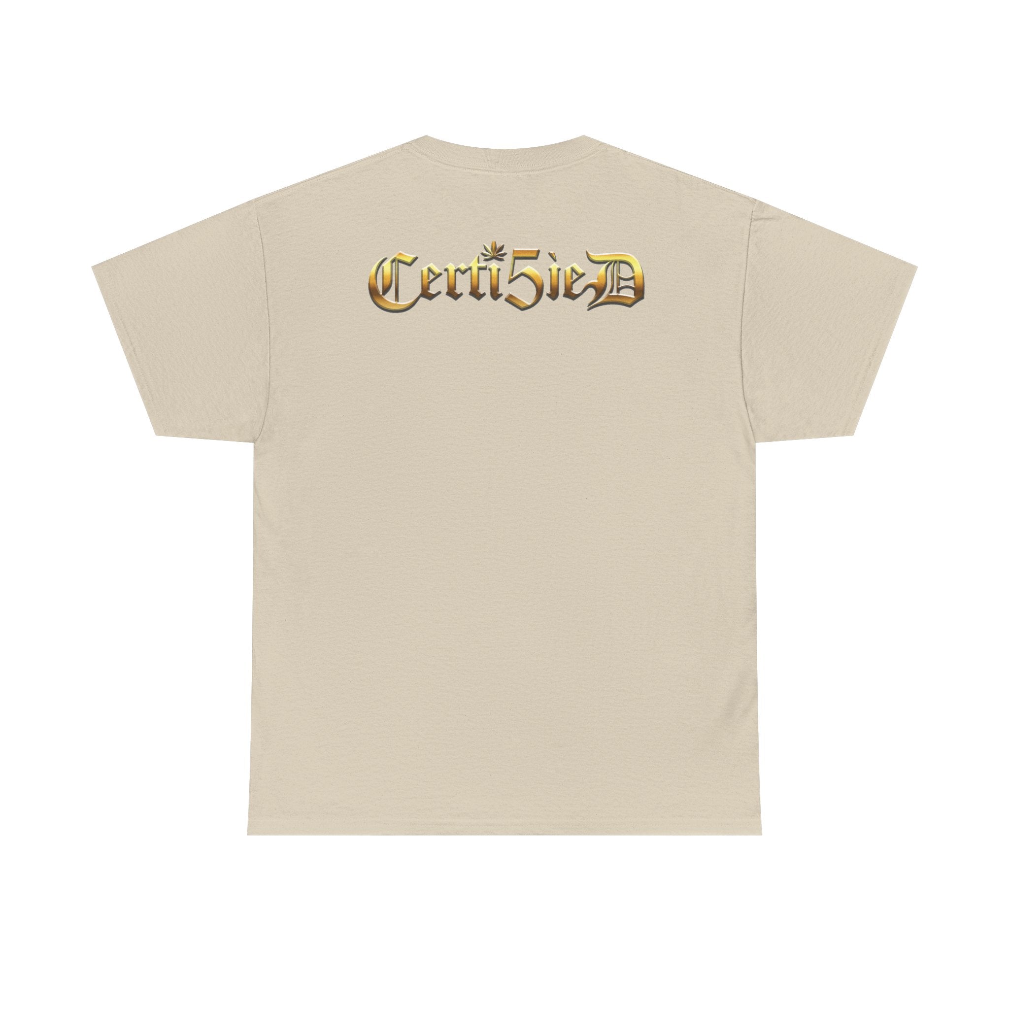 Certi5ied Black & Gold Classic Tee