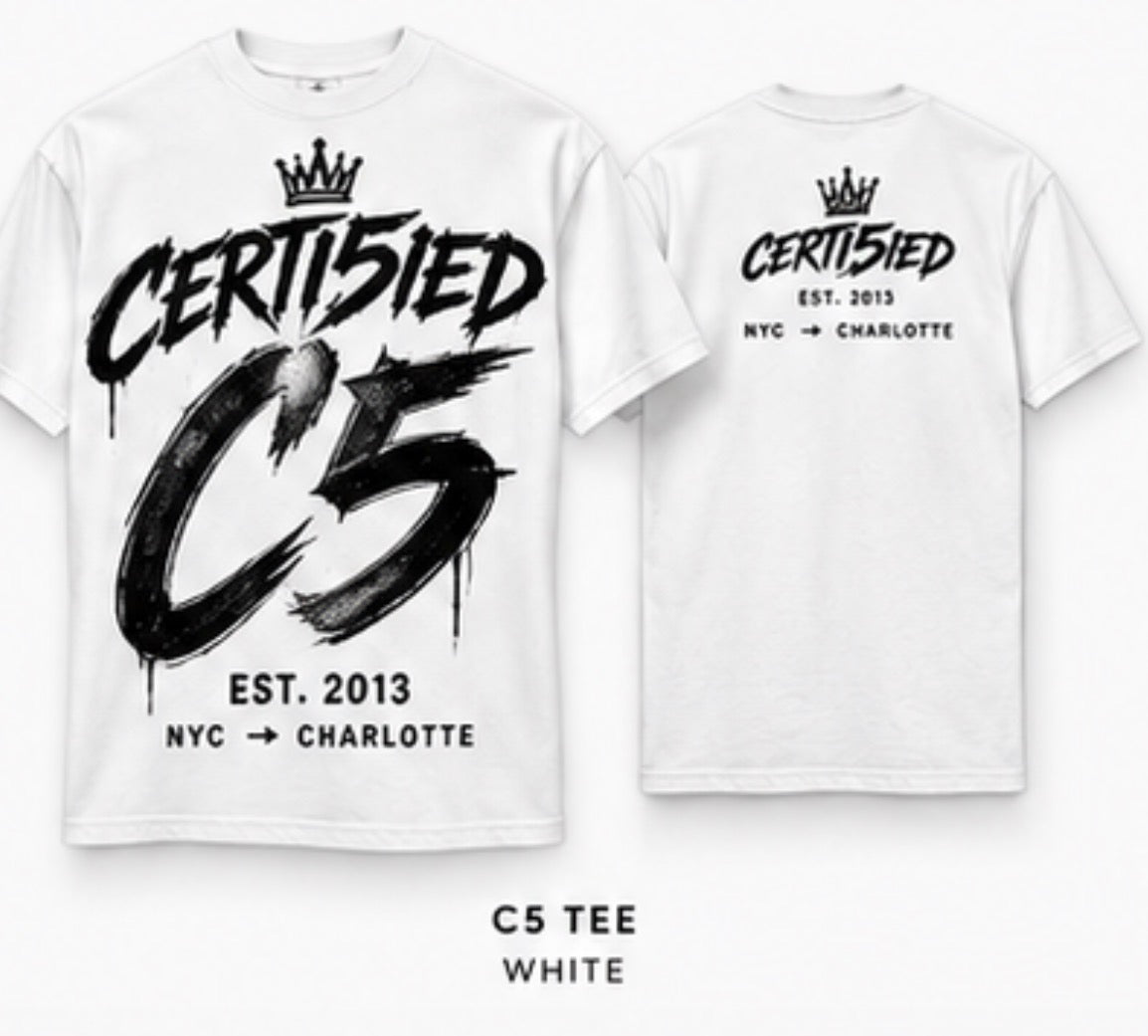 CERTI5IED NYC → NC TEE